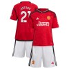 Conjunto (Camiseta+Pantalón Corto) Manchester United Antony 21 Primera Equipación 23-24 - Niño